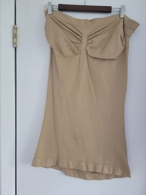 Strapless Beige Tube Shapewear